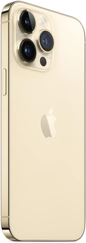 Apple iPhone 14 Pro Max, 1TB, Gold - Unlocked (Renewed)