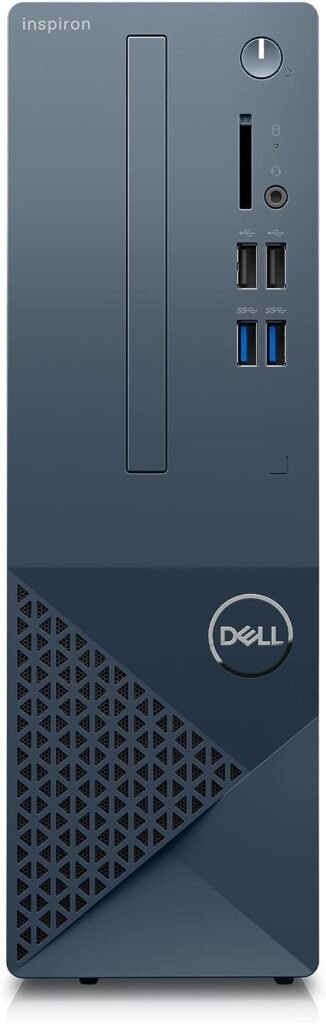 Dell Inspiron 3020S Desktop - Intel Core i5-13400, 16GB DDR4 RAM, 512GB SSD + 1TB HDD, Intel UHD 730 Graphics, Windows 11 Home, Services Included - Mist Blue