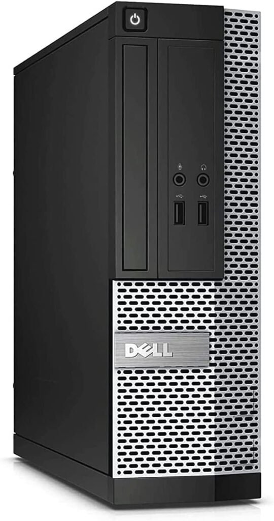 Dell OptiPlex Computer Desktop PC, Intel Core i5 3rd Gen 3.2 GHz, 16GB RAM, 2TB HDD, New 22 Inch LED Monitor, RGB Keyboard and Mouse, WiFi, Windows 10 Pro (Renewed)