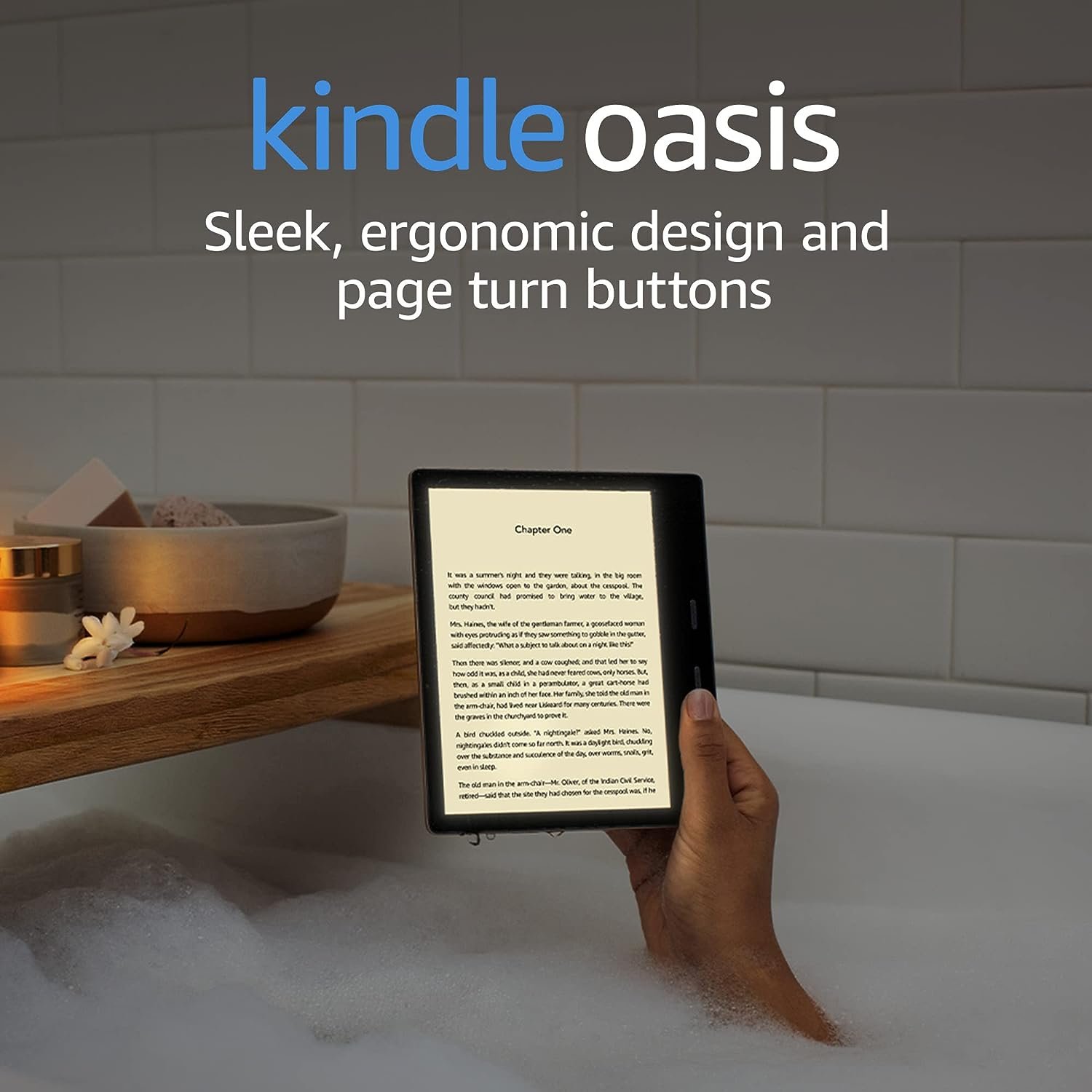 Kindle Oasis – With 7” display and page turn buttons review